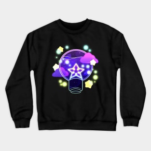 Firefly Night Light Bulb Crewneck Sweatshirt